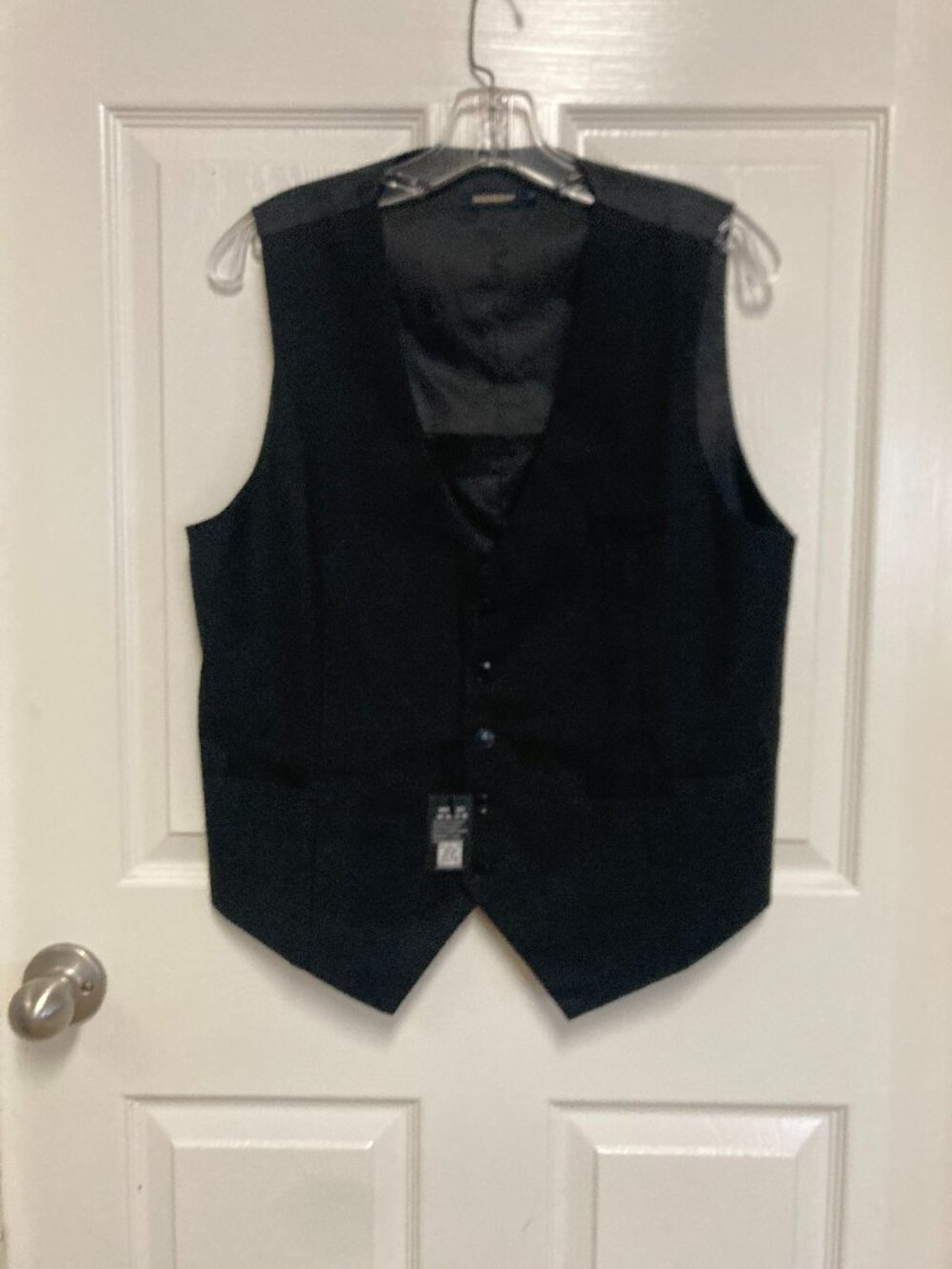 Hisdern vest New With Tags black size small Men's